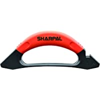 SHARPAL 112N Afilador 3 en 1 de cuchillos- hachas- destrales- machetes- tijeras y herramientas de jardín